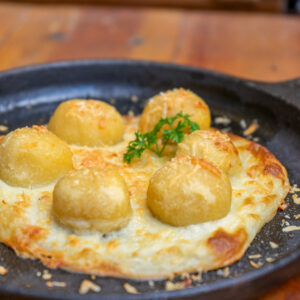 Gnocchi Recheado de Ricota e Limão Siciliano