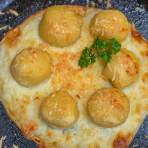 Gnocchi Recheado de Ricota e Limão Siciliano