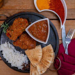Frango Indiano ao Curry