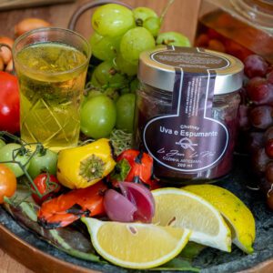 Chutney de Uva, Espumante e Cachaça