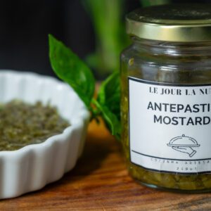 Antepasti de Mostarda e Pistache