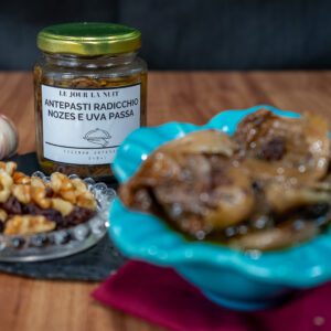 Antepasti de Radicchio, Nóz e Uva Passa