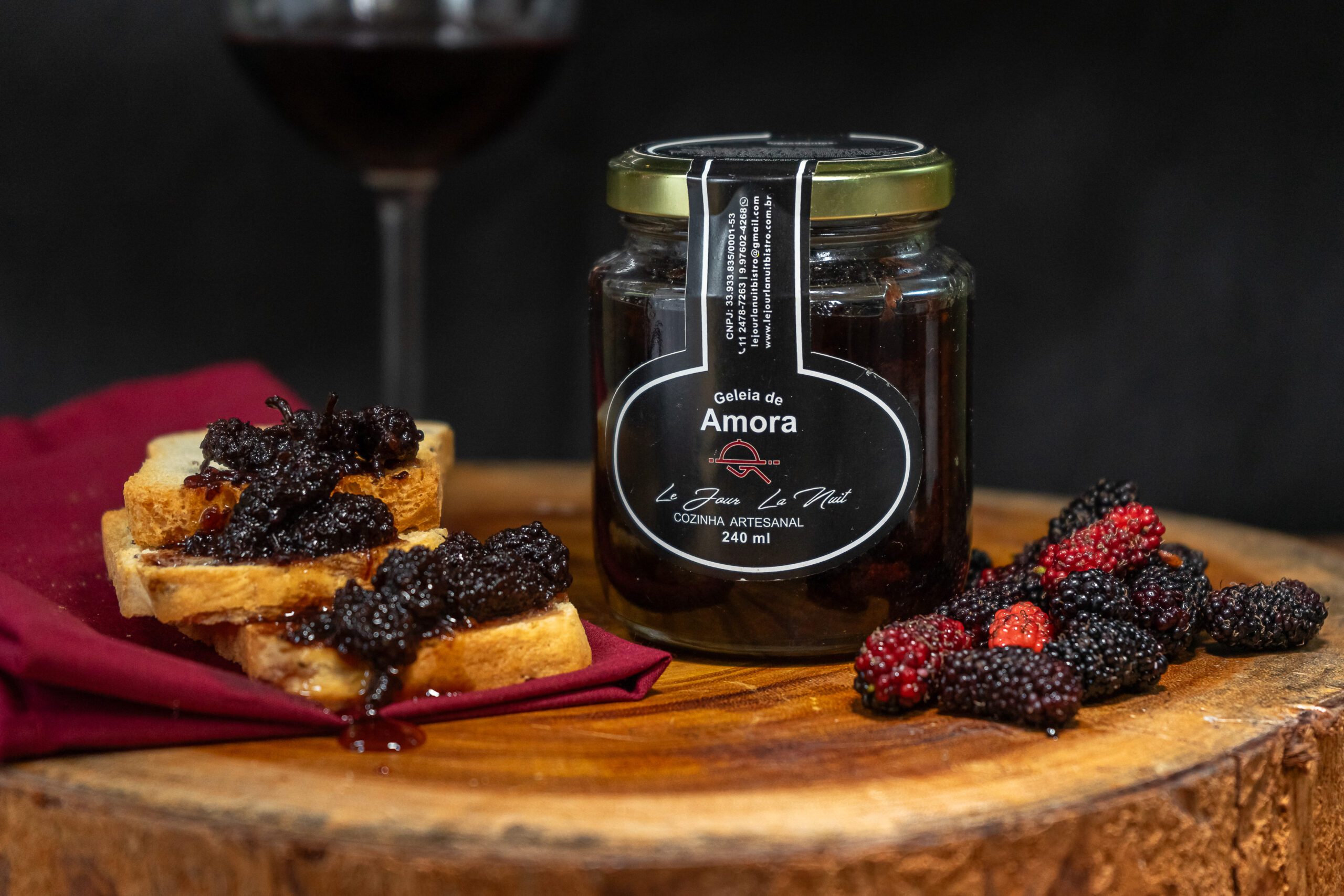 Geleia de Amora e Vinho do Porto - Imagem 2