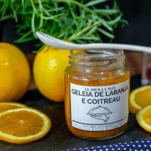 Geleia de laranja e Cointreau