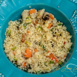 COUSCOUS MARROQUINO COM VEGETAIS