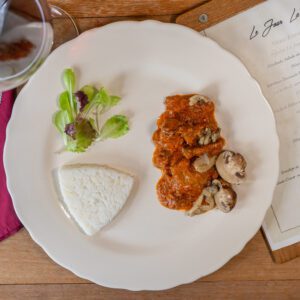 Strogonoff de Filé Mignon com Cogumelos