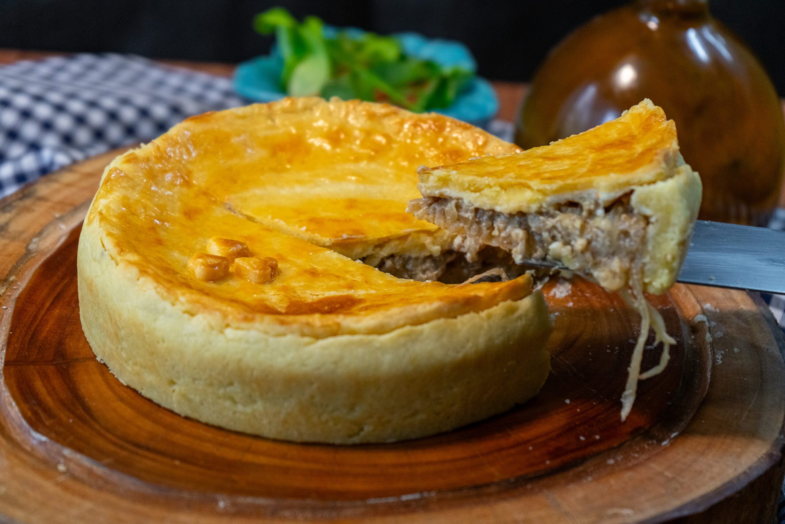 Torta de Cebola Caramelizada com Parmesão - Imagem 2