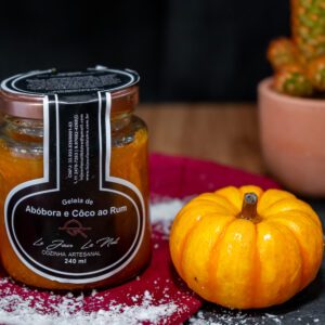 Geleia de Abóbora e Coco ao Rum