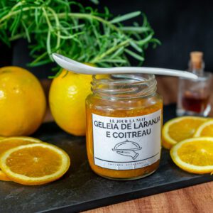 Geleia de laranja e Cointreau