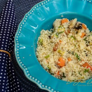 COUSCOUS MARROQUINO COM VEGETAIS