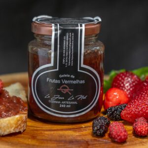 Geleia de frutas  Vermelhas